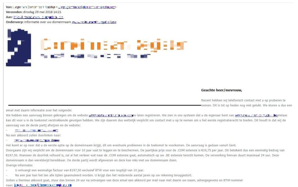 e-mail domeinjaarregistratie