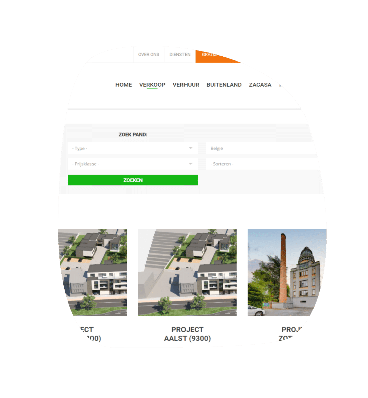 Immo Website B&V Invest