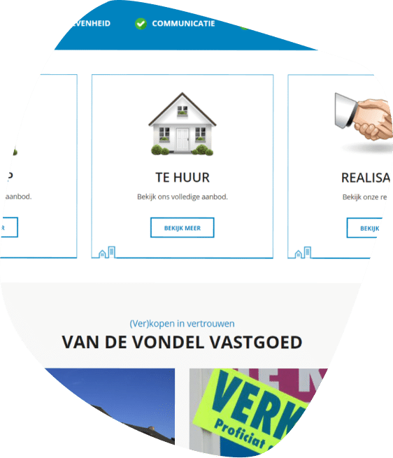 Immo Website Van De Vondel