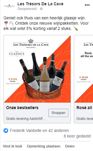 Les Trésors De La Cave Facebook carrousel