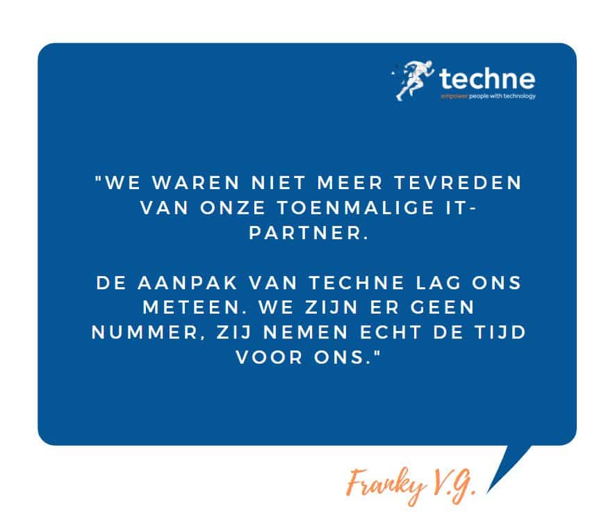 Quote klant Techne