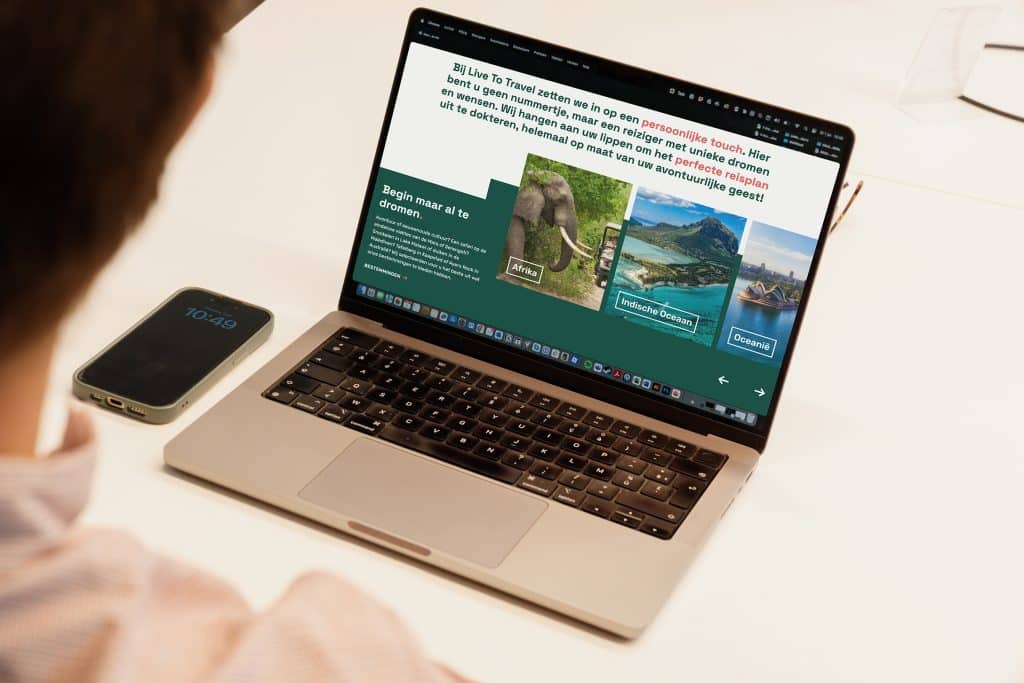 laravel website laten maken