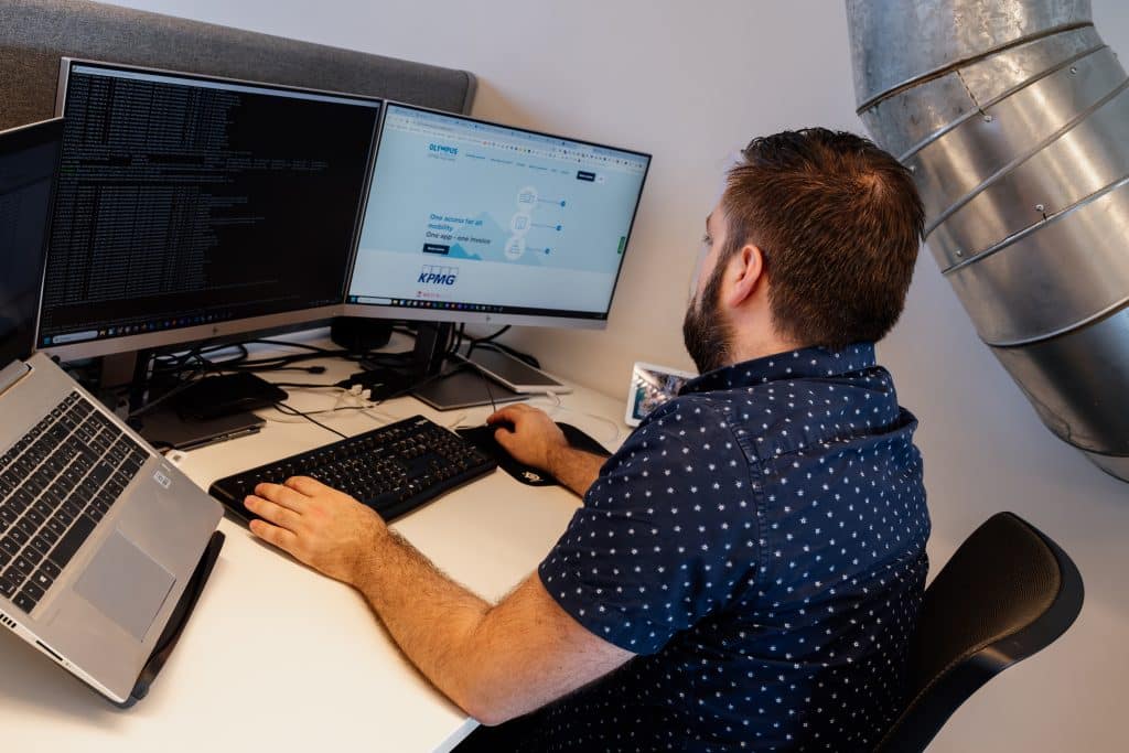 Website die onderhouden en beveiligd wordt door technische experten