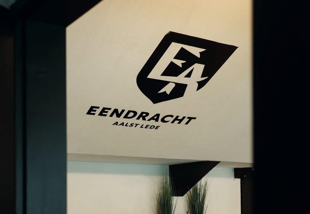 Eendracht Aalst Lede Branding stickering print