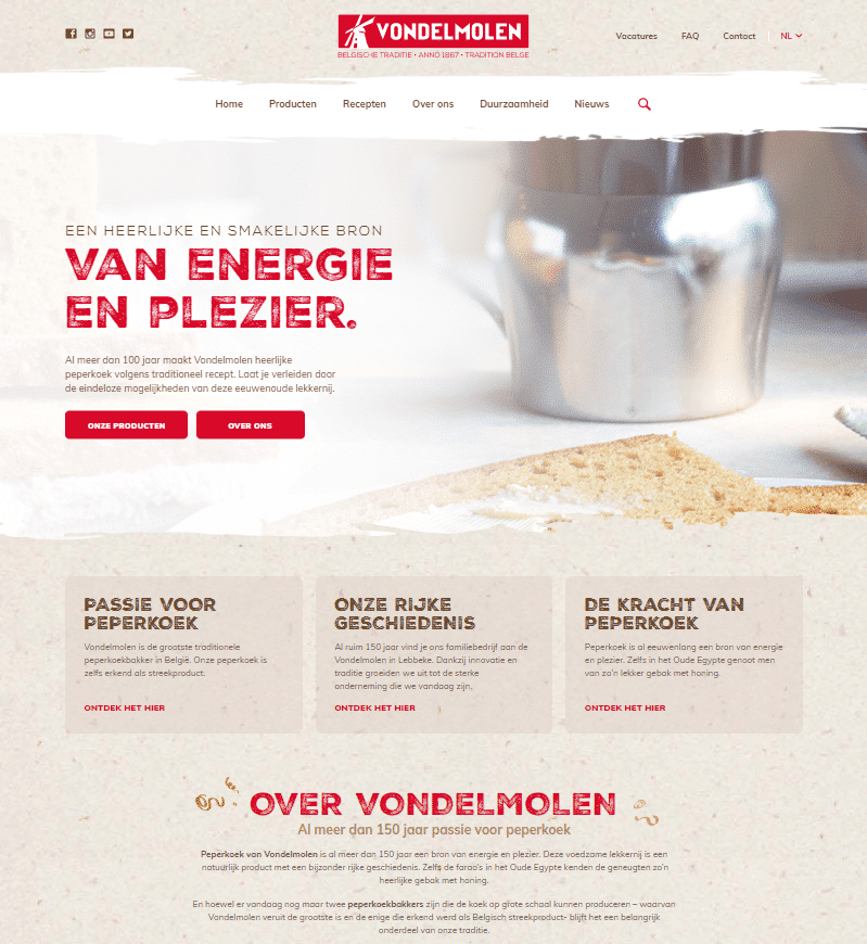 WordPress Ontwikkelaar Van Vondelmolen