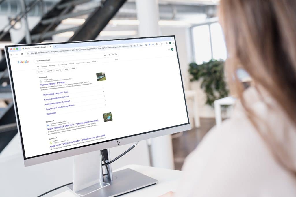 SEA advertenties resultaten Google Ads