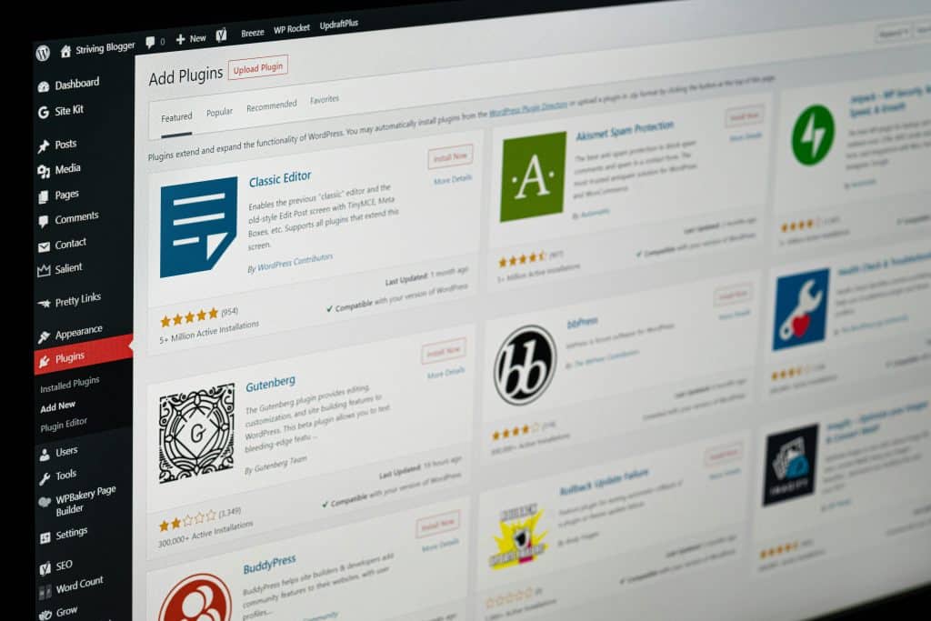 WordPress plugins overview 
