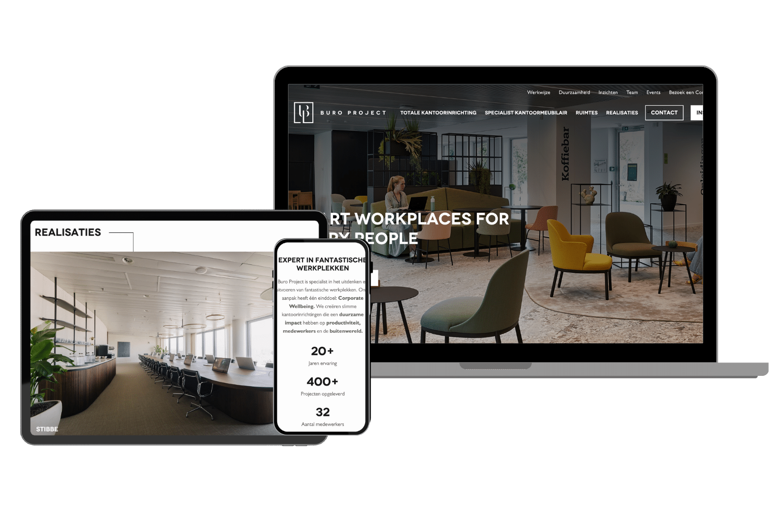 Website van Buro Project
