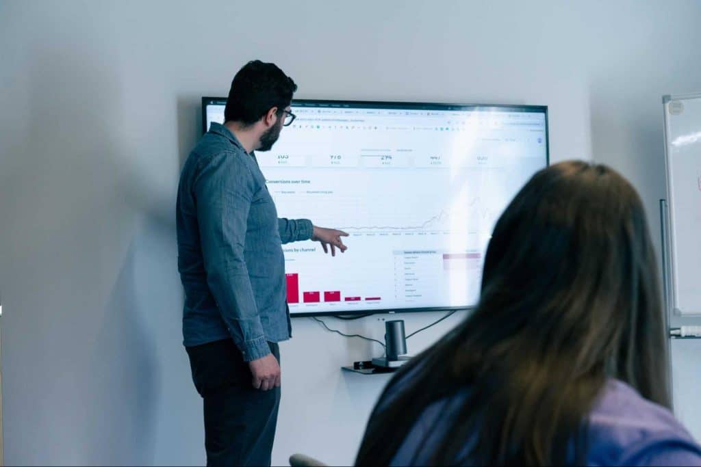 Analyse van websiteprestaties en conversies om de ROI van je website te verbeteren.