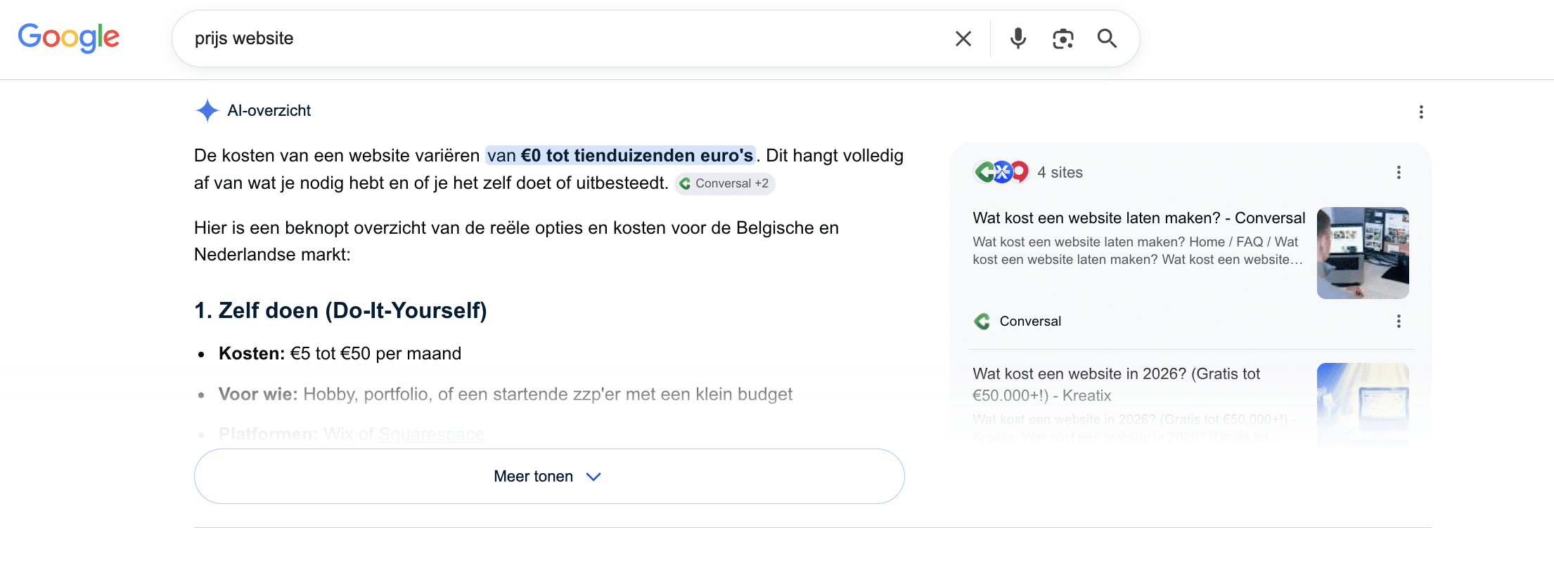 AI overviews zero clicks searches