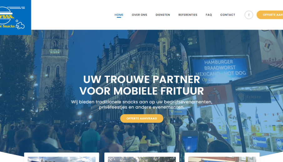 WordPress website in Oost-Vlaanderen