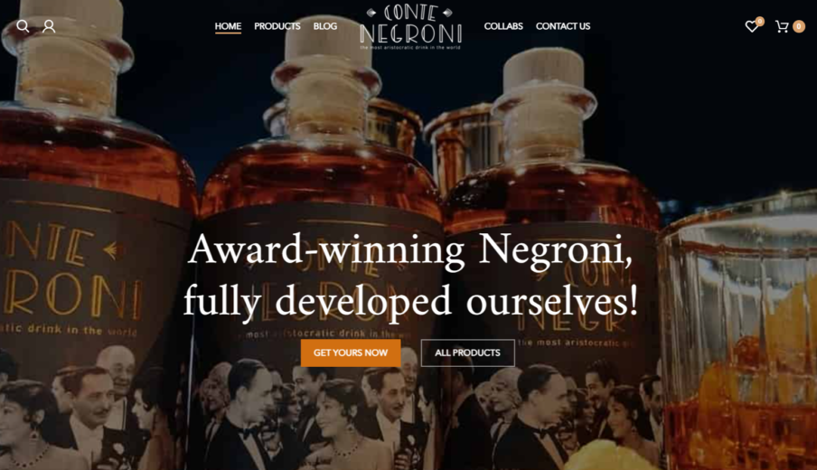 Webshop Conte Negroni