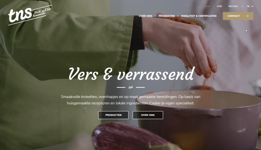 WordPress website laten maken tns kroket