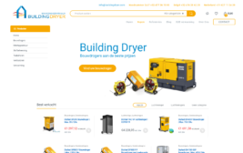 Webshop Bouwen BuildingDryer