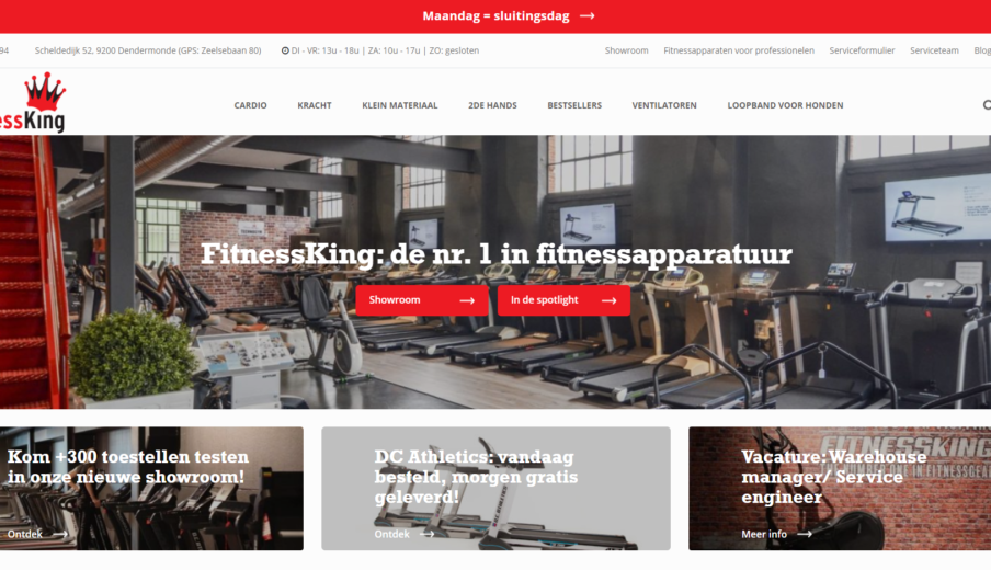 Webshop Laten Maken Fitnessking