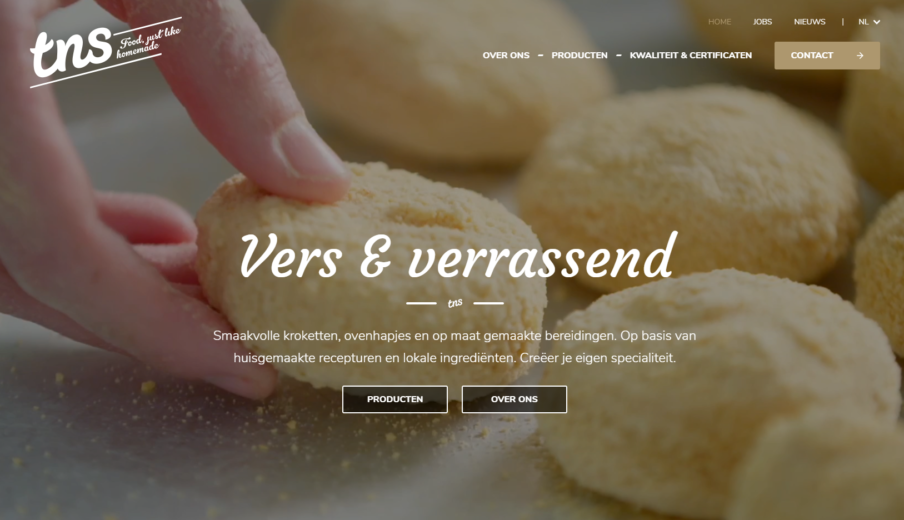 WordPress webdesign TNS Kroket