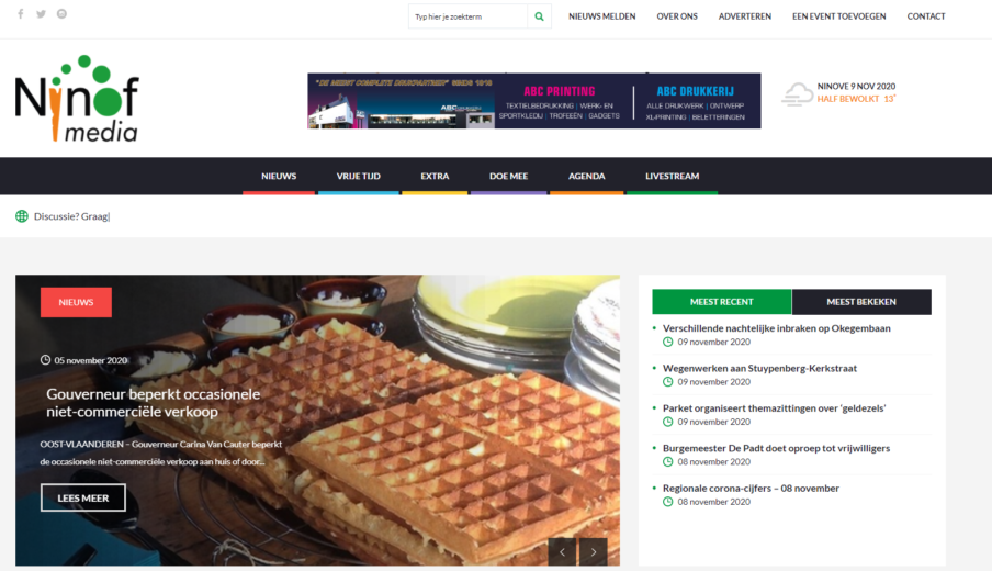 Website laten bouwen