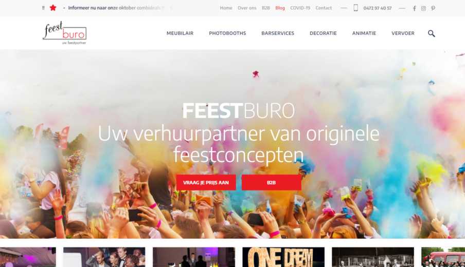 Website laten bouwen